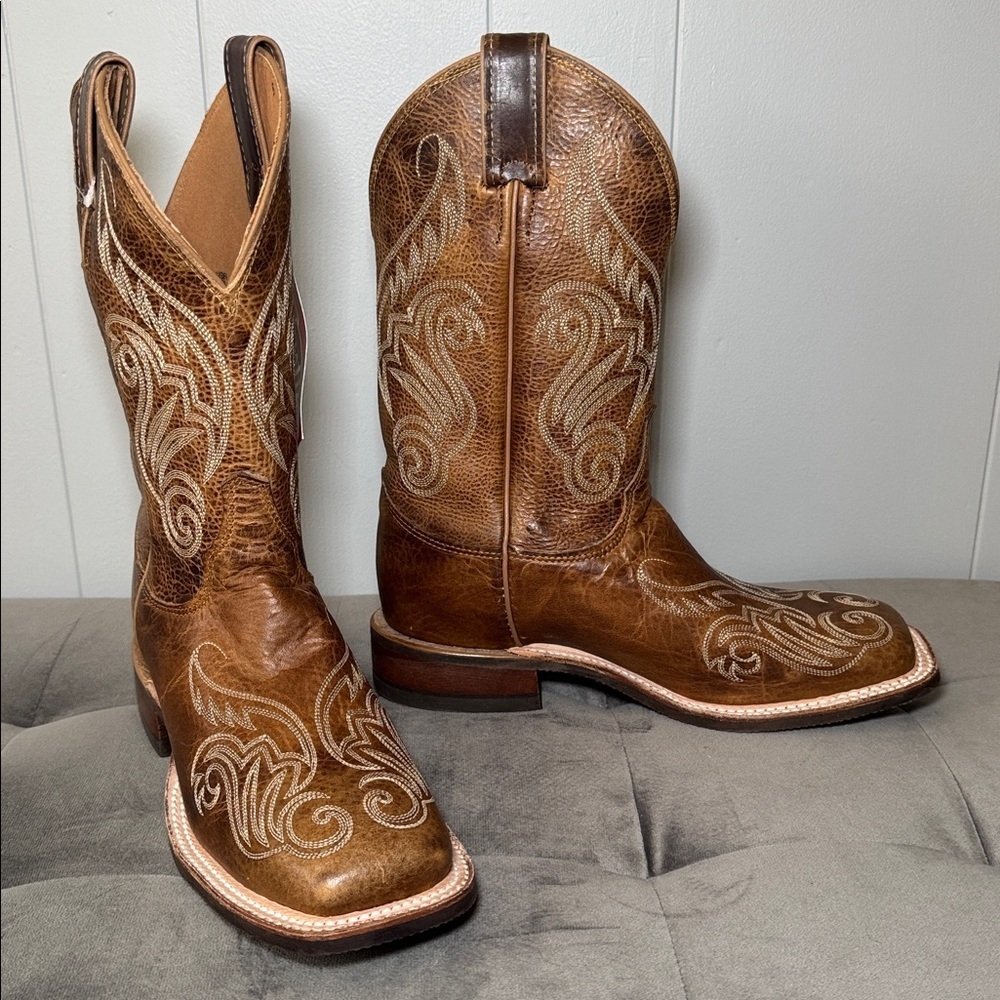 Justin 11” Llano Bent Rail Ladies' Western Boots Size 8.5 NEW - Picture 6 of 16